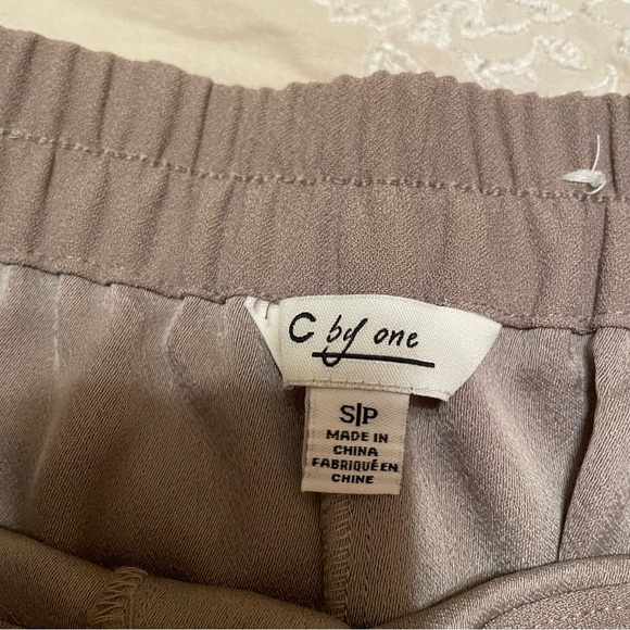 NEW TAUPE WIDE LEG TROUSER - Picture 4 of 5